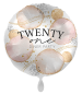 Preview: Folienballon - Lovely Birthday, Zahl 21 - ø 43cm